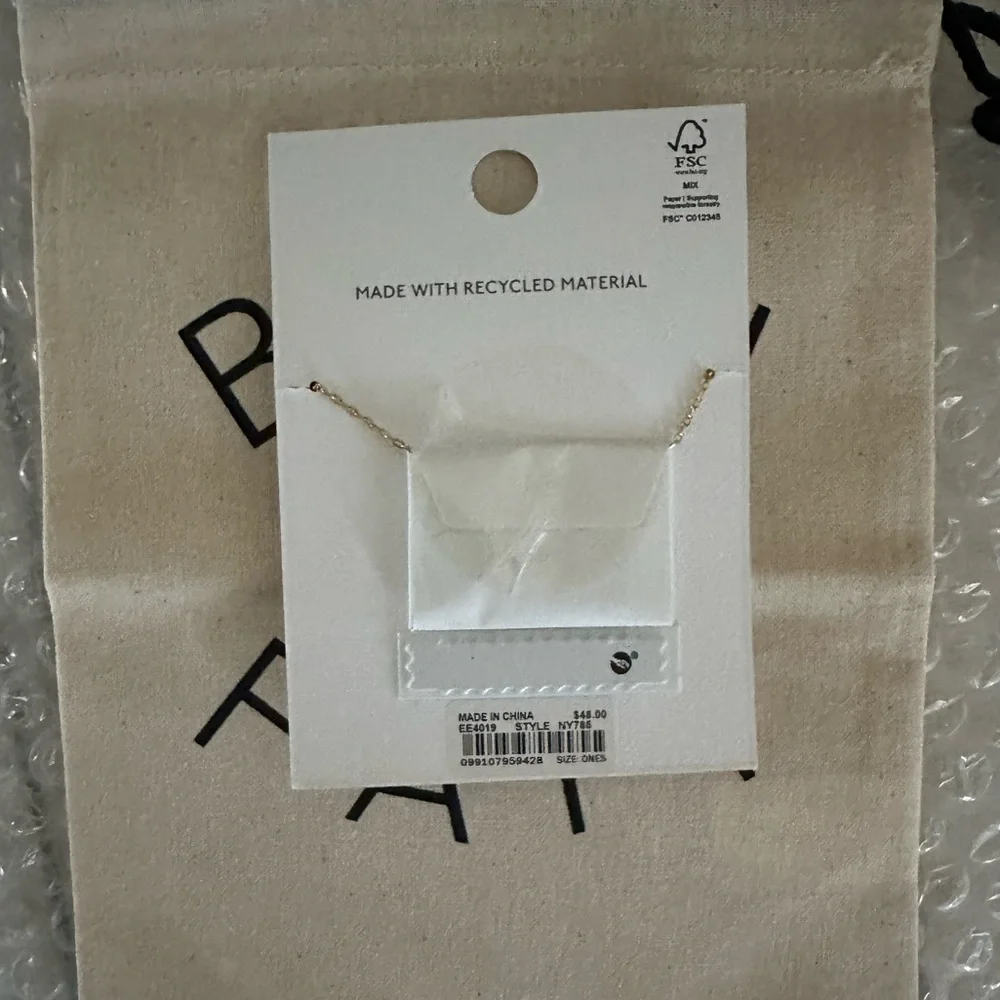 Madewell Zodiac Pendant Necklace - Taurus - Picture 4 of 5